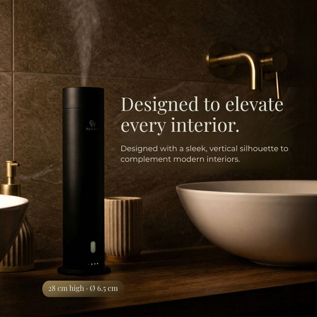 Pure One – Waterloze Koude Lucht Diffuser – Mat Zwart