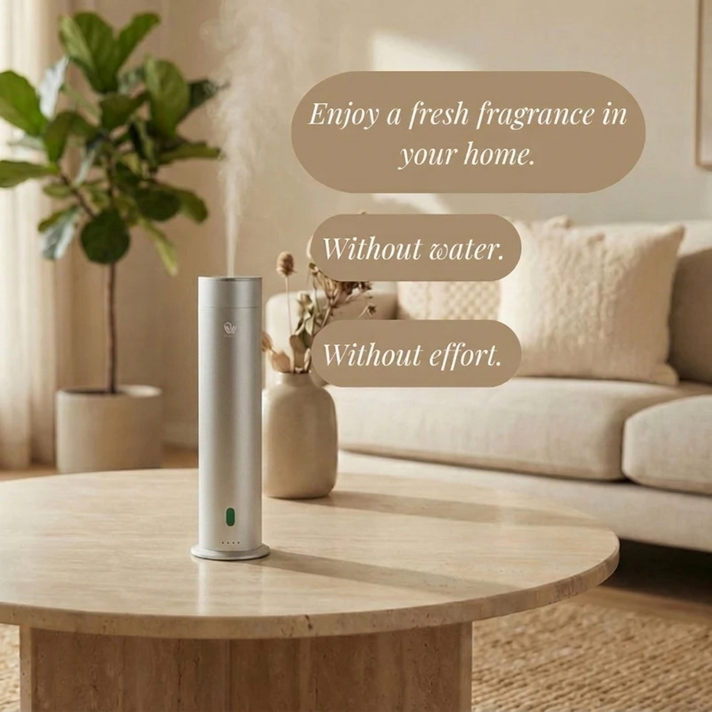 Pure One Waterloze Aroma Diffuser – Mat Zilver
