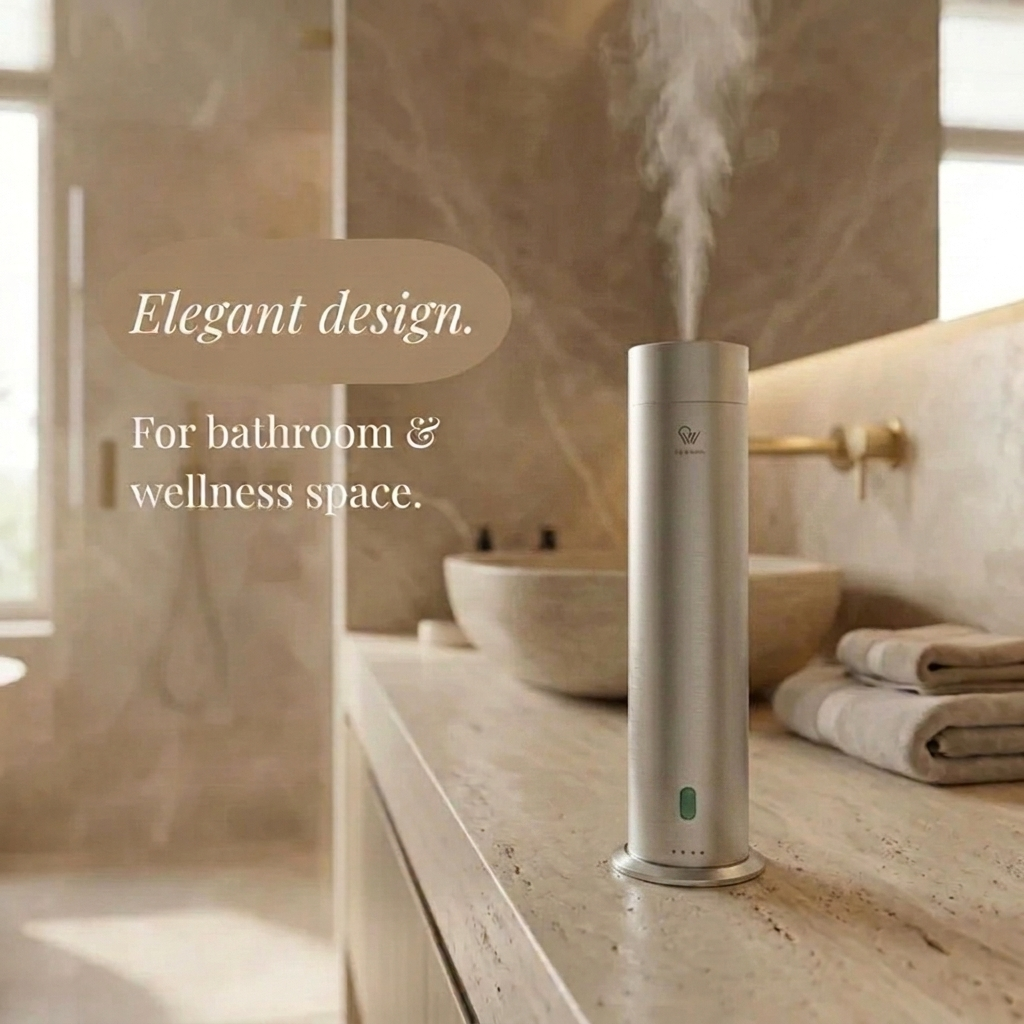 Pure One Waterloze Aroma Diffuser – Mat Zilver