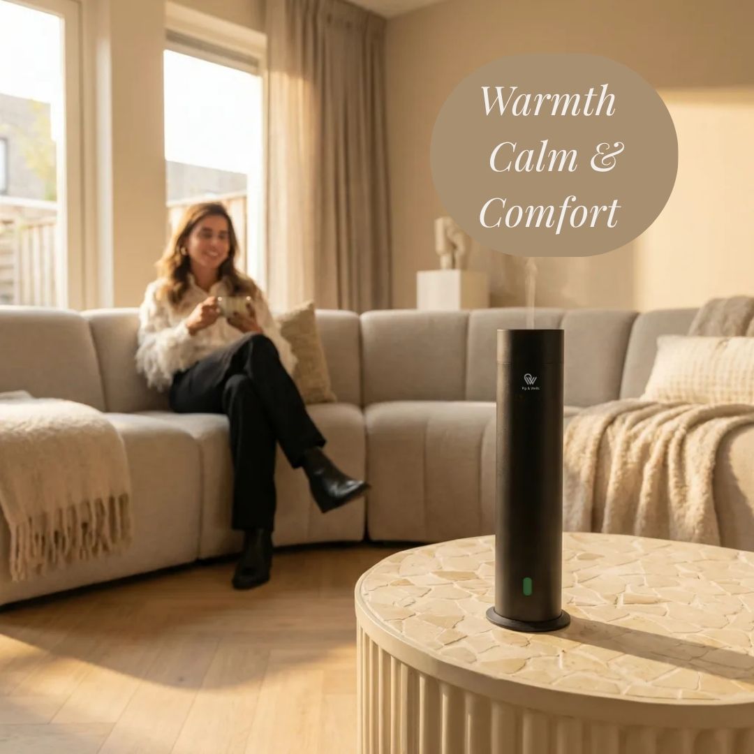 Pure One – Waterloze Koude Lucht Diffuser – Mat Zwart